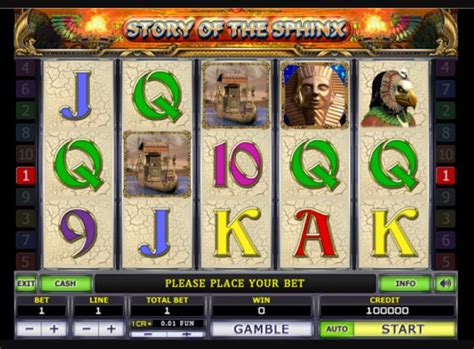 Ігровий автомат Story of the Sphinx (Історія Сфінкса)